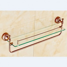 Bathroom Gadgets, 1 pc Neoclassical Brass Zinc Alloy Bathroom Shelf Bathroom