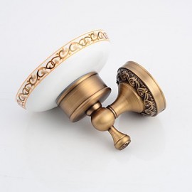 Bathroom Accessory Set, 1 pc Antique Stainless Steel Soap Dishes & Holders Bathroom