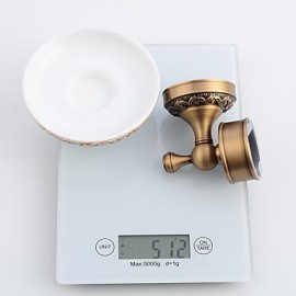 Bathroom Accessory Set, 1 pc Antique Stainless Steel Soap Dishes & Holders Bathroom