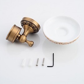 Bathroom Accessory Set, 1 pc Antique Stainless Steel Soap Dishes & Holders Bathroom