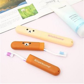 Bathroom Gadgets, 1pc Plastic Boutique Eco-friendly Storage Toothbrush Holder Toothbrush & Accessories