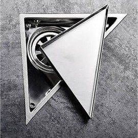 Drains, 1 pc High Quality Modern Metal Drain - Bathroom Floor Mounted