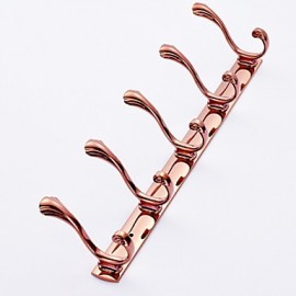 Robe Hooks, 1 pc Neoclassical Brass Zinc Alloy Robe Hook Bathroom