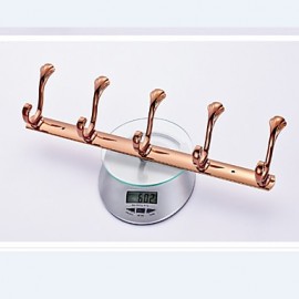 Robe Hooks, 1 pc Neoclassical Brass Zinc Alloy Robe Hook Bathroom