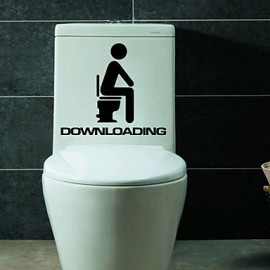 Bathroom Gadgets, 1pc Boutique Cartoon Stickers Toilet Accessories