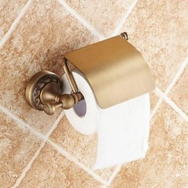 Toilet Paper Holders, 1pc High Quality Traditional Brass Toilet Paper Holder