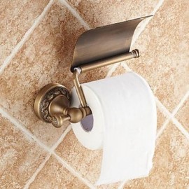 Toilet Paper Holders, 1pc High Quality Traditional Brass Toilet Paper Holder