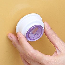 Bathroom Gadgets, 1pc PVC PP Boutique Cute Travel Creative Kitchen Gadget Self-adhesive Rack & Holder Bath Organization