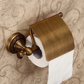 Towel Bars, 1pc High Quality Antique Brass Toilet Paper Holder