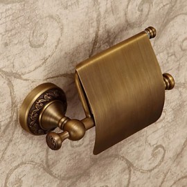 Towel Bars, 1pc High Quality Antique Brass Toilet Paper Holder