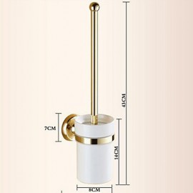 Toilet Brush Holder, 1 pc Antique Brass Toilet Brush Holder Bathroom
