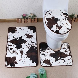 Mats & Rugs, 1pc Modern Area Rugs Polyester Contemporary Bathroom Easy to clean