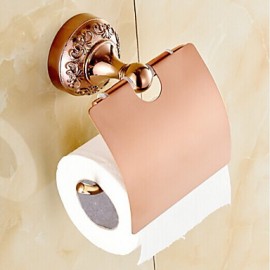 Toilet Paper Holders, 1 pc Neoclassical Brass Zinc Alloy Toilet Paper Holder Bathroom