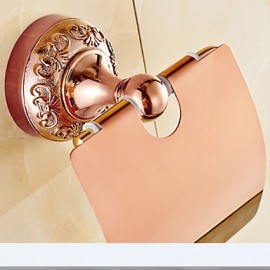 Toilet Paper Holders, 1 pc Neoclassical Brass Zinc Alloy Toilet Paper Holder Bathroom