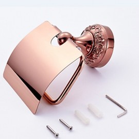 Toilet Paper Holders, 1 pc Neoclassical Brass Zinc Alloy Toilet Paper Holder Bathroom