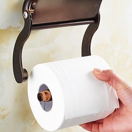 Toilet Paper Holders, 1 pc Neoclassical Brass Toilet Paper Holder Bathroom