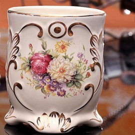 Soap Dishes, 1set High Quality Ceramic Bathroom Accessory Set Bathroom