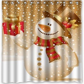 Shower Curtains Neoclassical Polyester Cartoon Machine Made