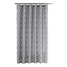 Shower Curtains Modern Polyester Geometric Machine Made