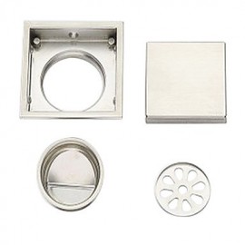 Drains, 1 pc High Quality Stainless Steel Drain Bathroom