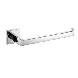 Bath Collection, Towel Bar Stainless Steel Wall Mounted 26.8*7.5*5.5cm(10.55*2.95*2.17inch) Stainless Steel Contemporary