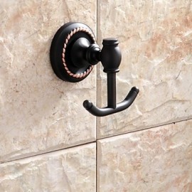 Robe Hooks, 1 pc Contemporary Brass Robe Hook Bathroom