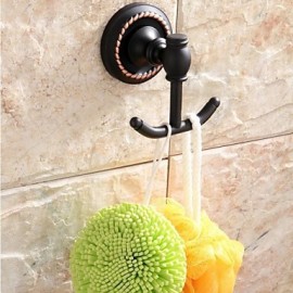 Robe Hooks, 1 pc Contemporary Brass Robe Hook Bathroom