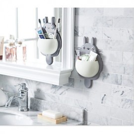 Toothbrush Holder, 1 pc High Quality Plastic Toothbrush Holder Bathroom