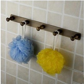 Robe Hooks, 1pc High Quality Antique Brass Robe Hook