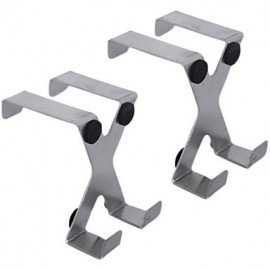 Bathroom Gadgets, 1pc High Quality Modern Stainless Steel Robe Hook Wall Mounted