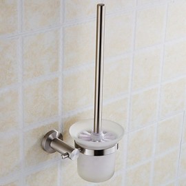 Toilet Brush Holder, 1 pc Modern Stainless Steel Toilet Brushes & Holders Bathroom