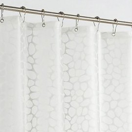 Shower Curtains, 1pc Shower Curtains Modern PEVA Bathroom