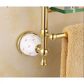 Bathroom Accessory Set, 1set Contemporary Brass Bathroom Accessory Set Bathroom