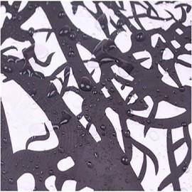 Shower Curtains Neoclassical Polyester Floral Botanical Machine Made