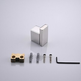 Bathroom Accessory Set, 1 pc Contemporary Stainless Steel Robe Hook Bathroom
