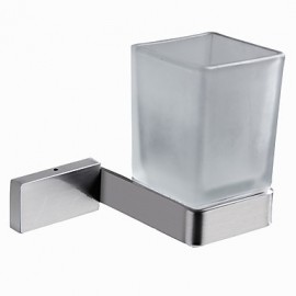 Toothbrush Holder, 1 pc Modern Stainless Steel Toothbrush Holder Bathroom
