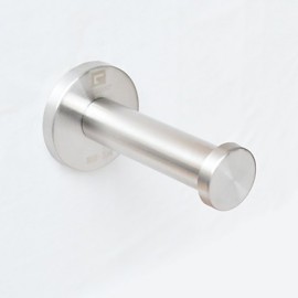 Robe Hooks, Gemasp? Stainless Steel Coat Hook Single Towel Robe Clothes Hook for Bath Kitchen Style Wall Mounted, Brushed Finish