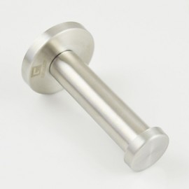 Robe Hooks, Gemasp? Stainless Steel Coat Hook Single Towel Robe Clothes Hook for Bath Kitchen Style Wall Mounted, Brushed Finish