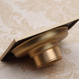 Drains, 1pc Removable Antique Brass Drain