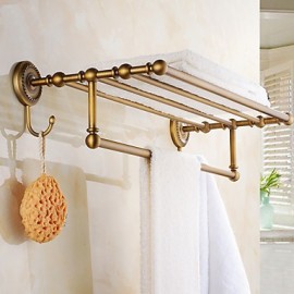 Bathroom Products, 1 pc Antique Brass Bathroom Shelf Bathroom