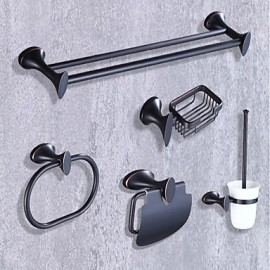 Bathroom Accessory Set, 1set High Quality Modern Contemporary Metal Bathroom Accessory Set Wall Mounted