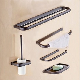 Bathroom Accessory Set, 1set High Quality Antique Metal Bathroom Accessory Set Wall Mounted