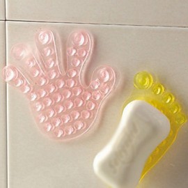 Bathroom Gadgets, 1 pc PVC Rubber Cute Creative Storage Bathroom Gadget Bath Organization Bathroom