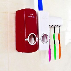 Bathroom Gadgets, 1 pc Plastic Modern Multi-function Multifunction Storage Bathroom Gadget Toothbrush & Accessories Bathroom