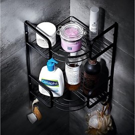 Towel Bars, 1pc High Quality Modern Metal Bathroom Shelf Wall Mounted