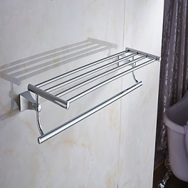 Towel Bars, 1pc High Quality Modern Metal Bathroom Shelf Wall Mounted