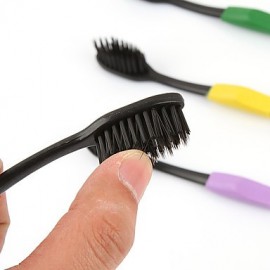 Bathroom Gadgets, 1pc Bamboo Boutique Eco-friendly Toothbrush Toothbrush & Accessories