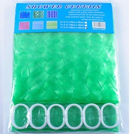 Shower Curtains Modern PEVA Floral Botanical Machine Made