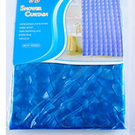 Shower Curtains Modern PEVA Floral Botanical Machine Made