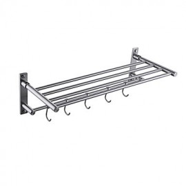Towel Bars, 1 pc Traditional Classic Stainless Steel Bathroom Shelf Bathroom